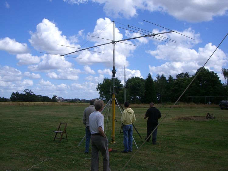 6m Beam ready for pump up!
Pic by John M0UKD
