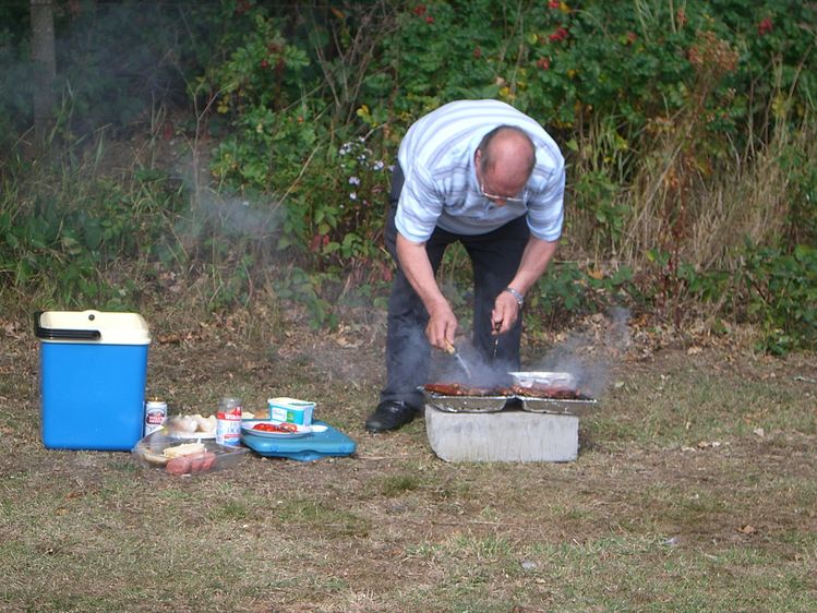 The BBQ man
By John M0UKD
