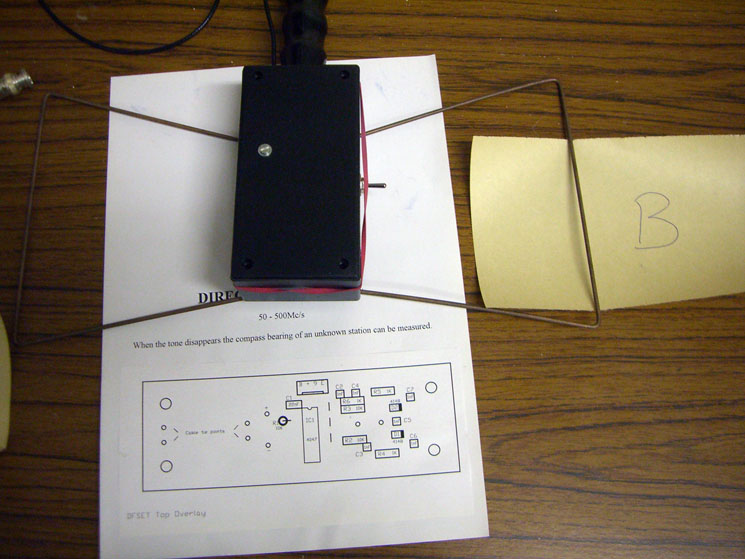G3TPJ Entry
Direction Finder 50Mc/s to 500 Mc/s
