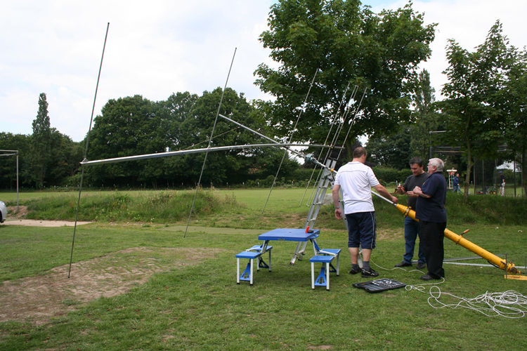 50MHz beam erecting
