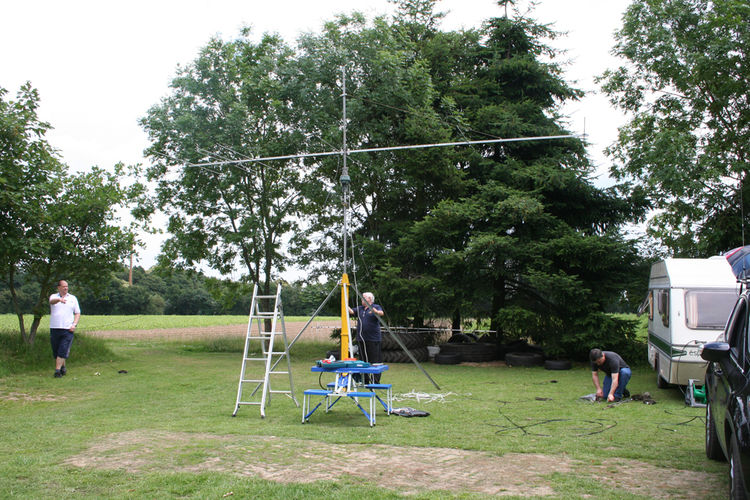 50MHz beam before pumping up
