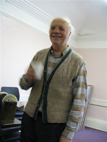 G0PIA enjoyes a nice brew
