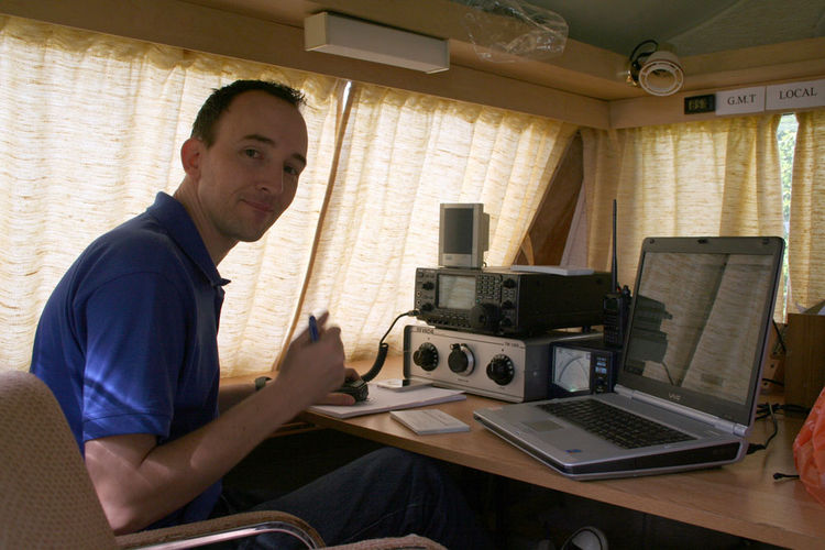 John M0UKD operating GB4MW - HF
