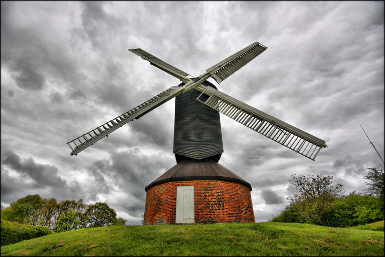 Wide angle view of Mountnessing Windmill on Saturday
Photo by John M0UKD
