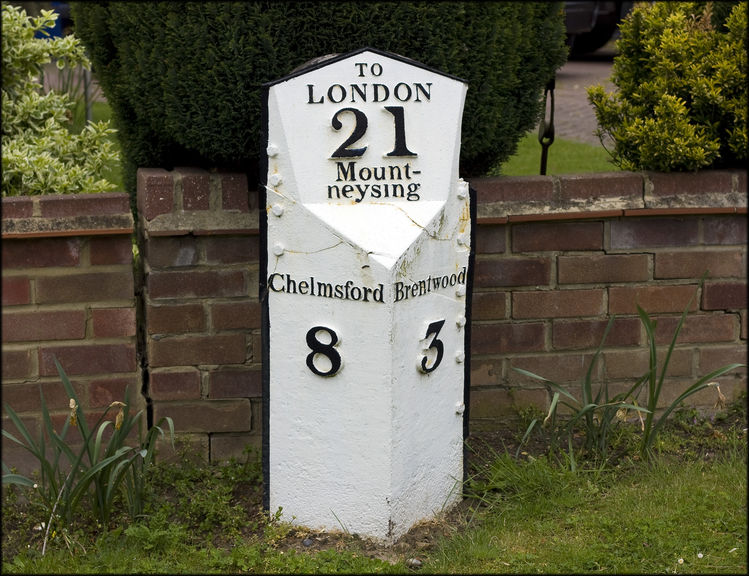 A milestone in Mountnessing
Photo by John M0UKD
