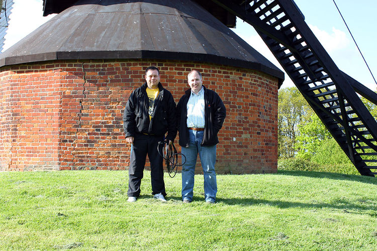 Dave and Kevin at Mountnessing Windmill
