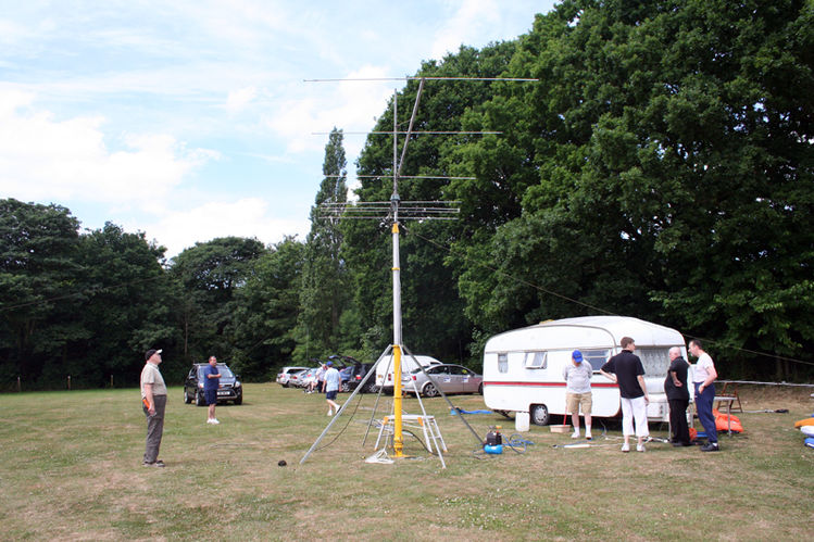 Ready to erect
Photo by Fred G3SVK
