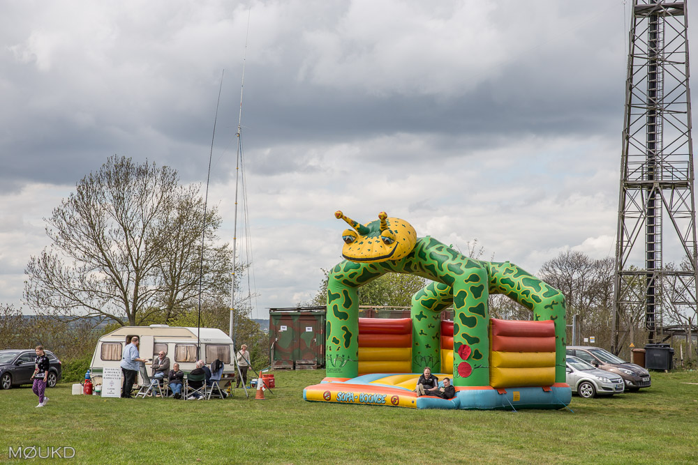 The club next to the bouncy castle!
