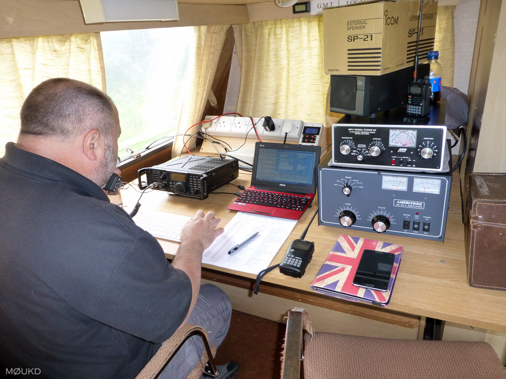 Dave operating on 40m
