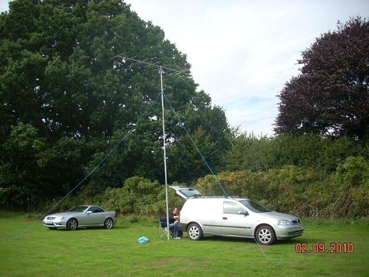 Basic vhf setup, 9e beam
