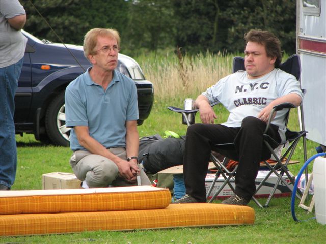 Alan G3RJI Left - Dave G4UNS right
