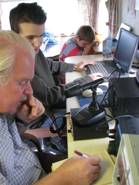 CQ, CQ, CQ.....CQ, CQ, CQ.....CQ, CQ, CQ....
Peter G3JSR waiting to pounce on that rare DX
