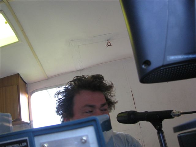 Dave G4UNS - shortly after waking up !
