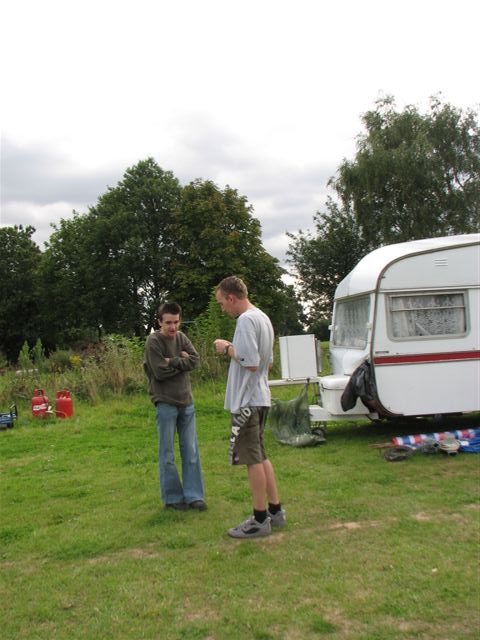 Left Michael M3DOV amd John 2E0UKD
