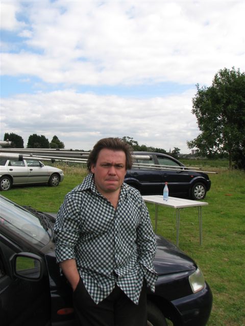 Dave G4UNS in his Sunday best.
