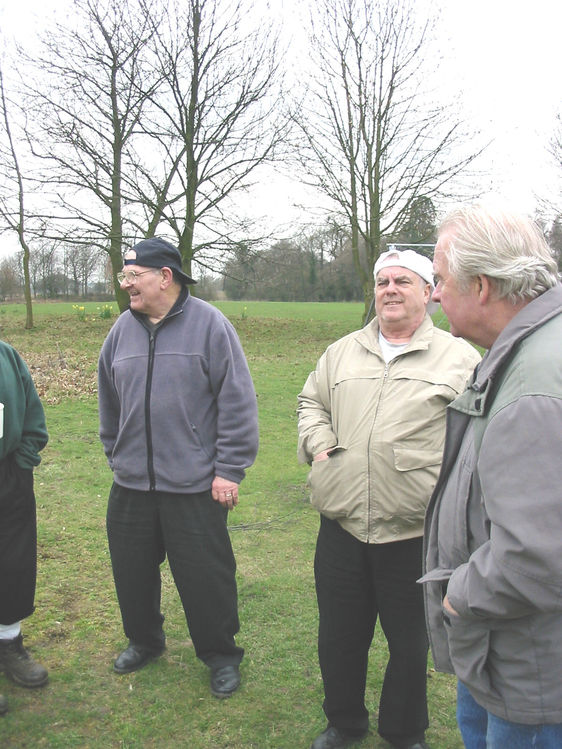 Left Jim M0MAC, Middle Bill G0BOF, right Peter G3JSR
