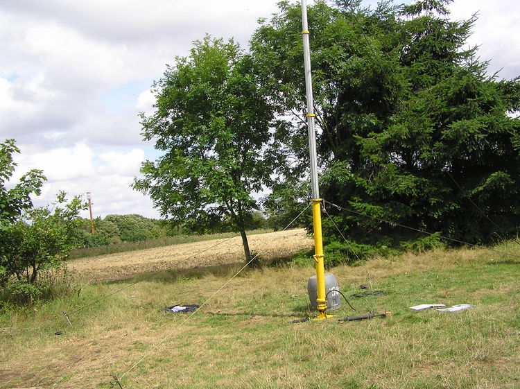 Testing the pump up mast
Keywords: mast