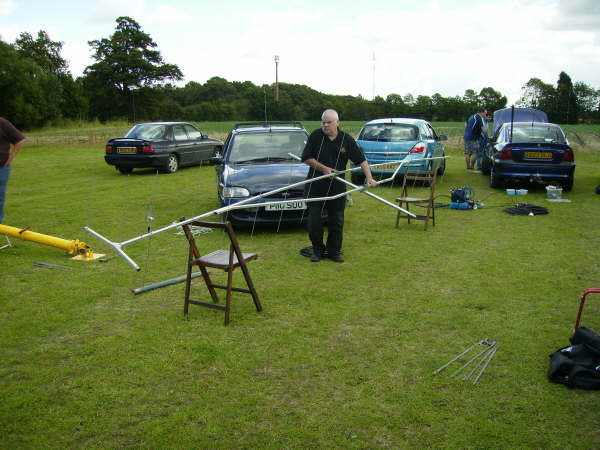 G0BOF with a rather large 2m beam
Bill, take care you could have someones eye out with that !
