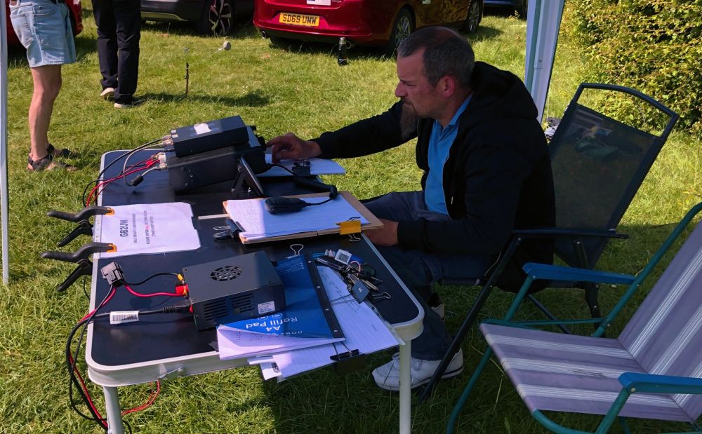 Matt M7GHD Operating On HF
